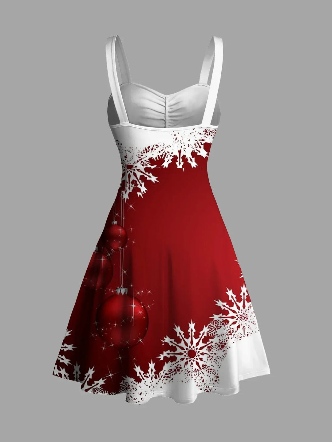 Women's Sleeveless Winter Party Mini Dress | Christmas