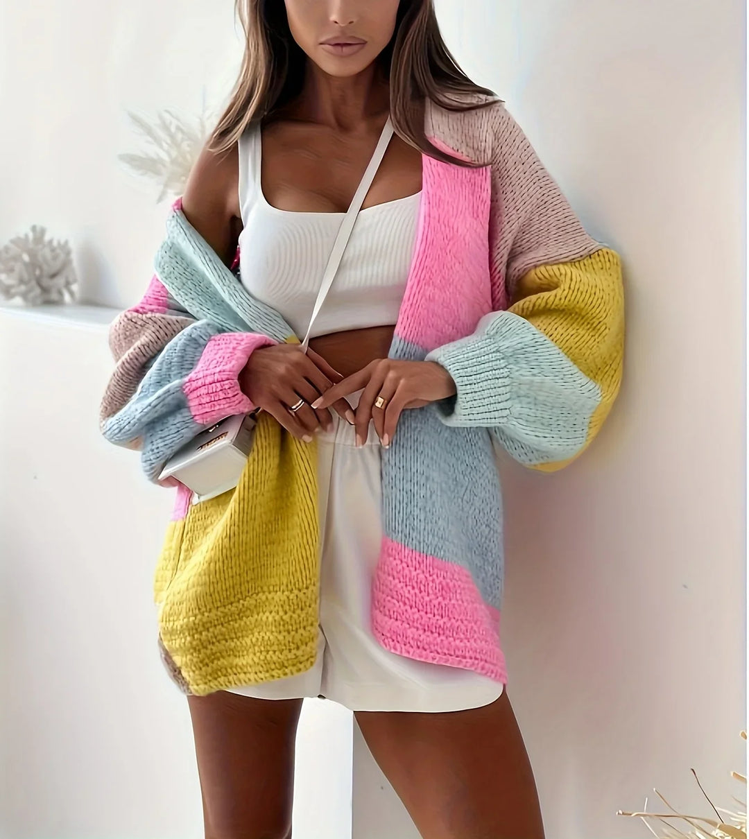 Women's Chunky Knit Cardigan | Oversized