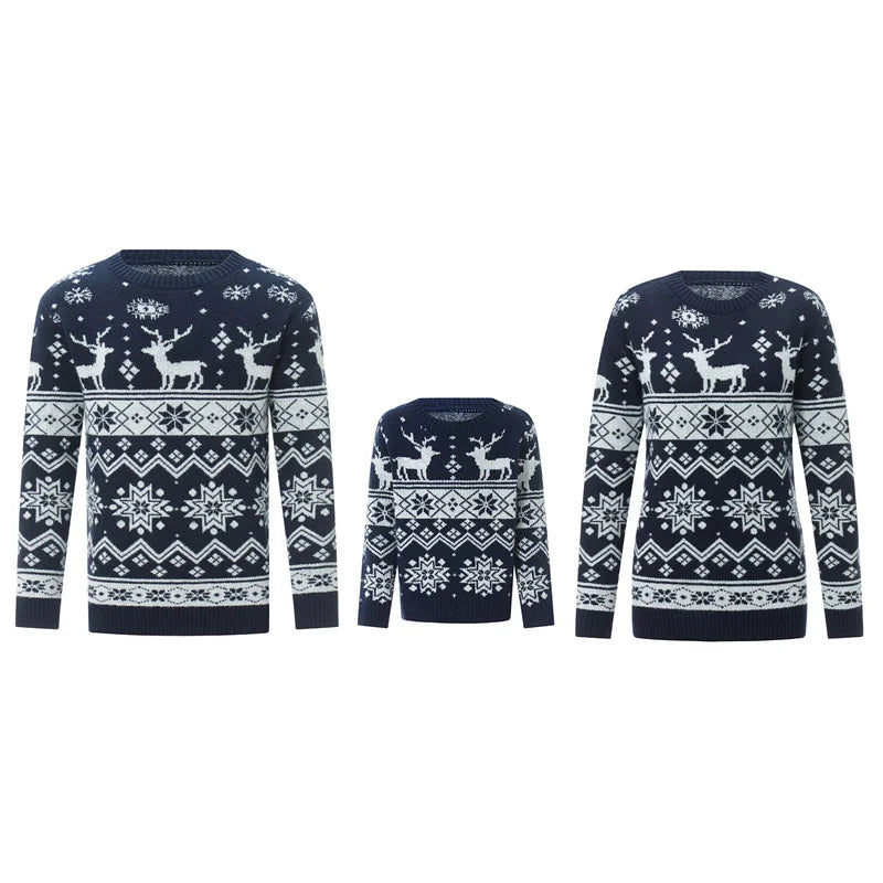 Matching Family Fair Isle Christmas Jumper | Knitted