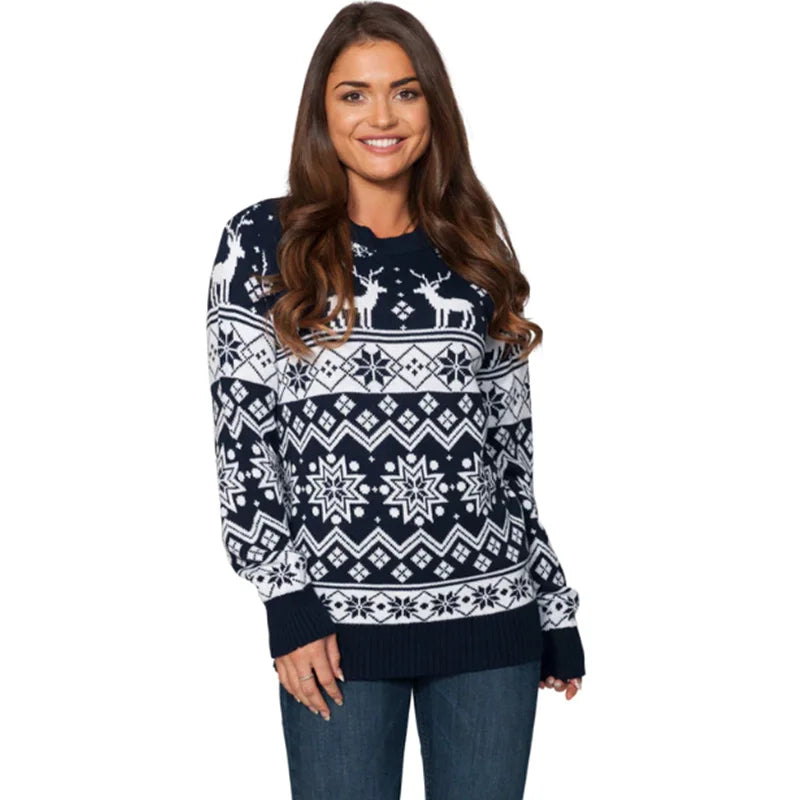 Matching Family Fair Isle Christmas Jumper | Knitted
