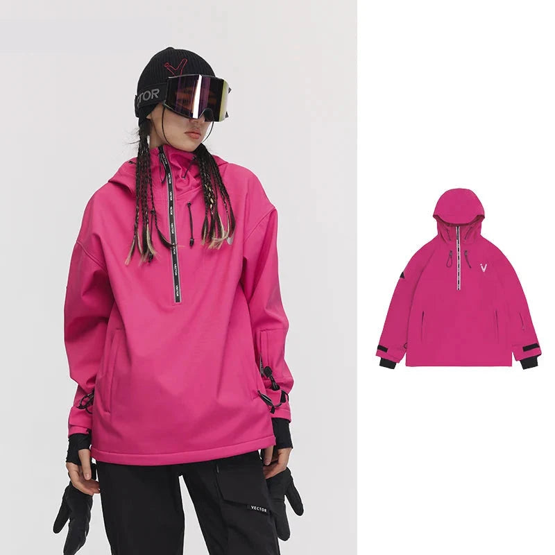 Unisex Half Zip Ski Jacket and Trousers | Anorak