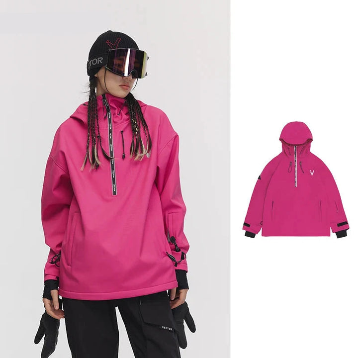 Unisex Half Zip Ski Jacket and Trousers | Anorak