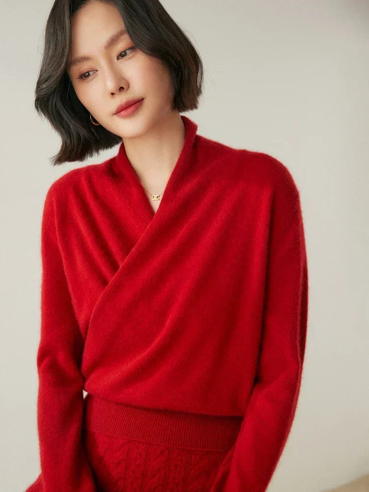 Women's Front Wrap Cardigan | Slim Fit
