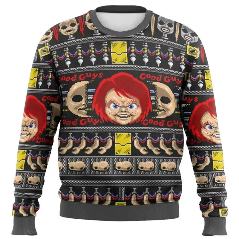 Unisex Funny Printed Christmas Jumper | Graphic