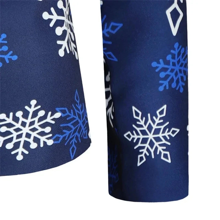 Men’s Two Piece Printed Blazer and Trousers Set | Christmas