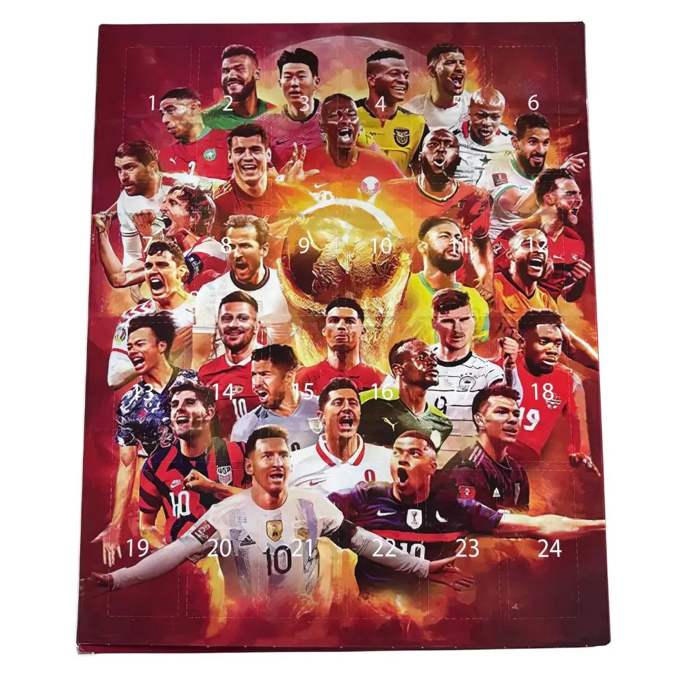 Football Mini Figures Advent Calendar 24 Days | Christmas