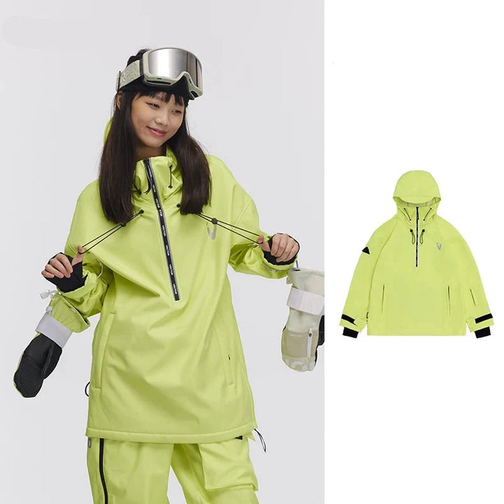 Unisex Half Zip Ski Jacket and Trousers | Anorak