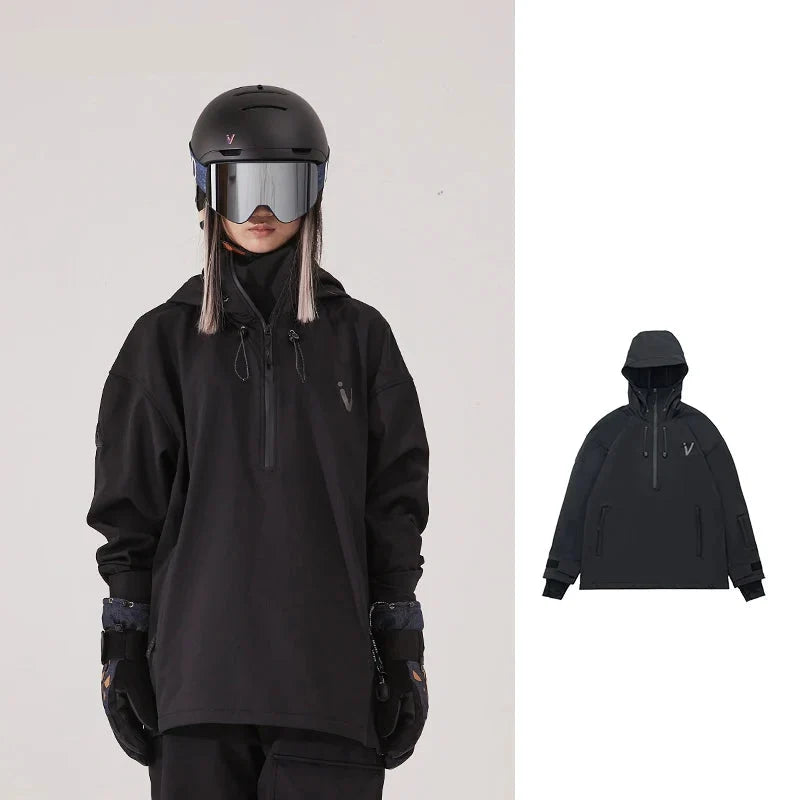 Unisex Half Zip Ski Jacket and Trousers | Anorak