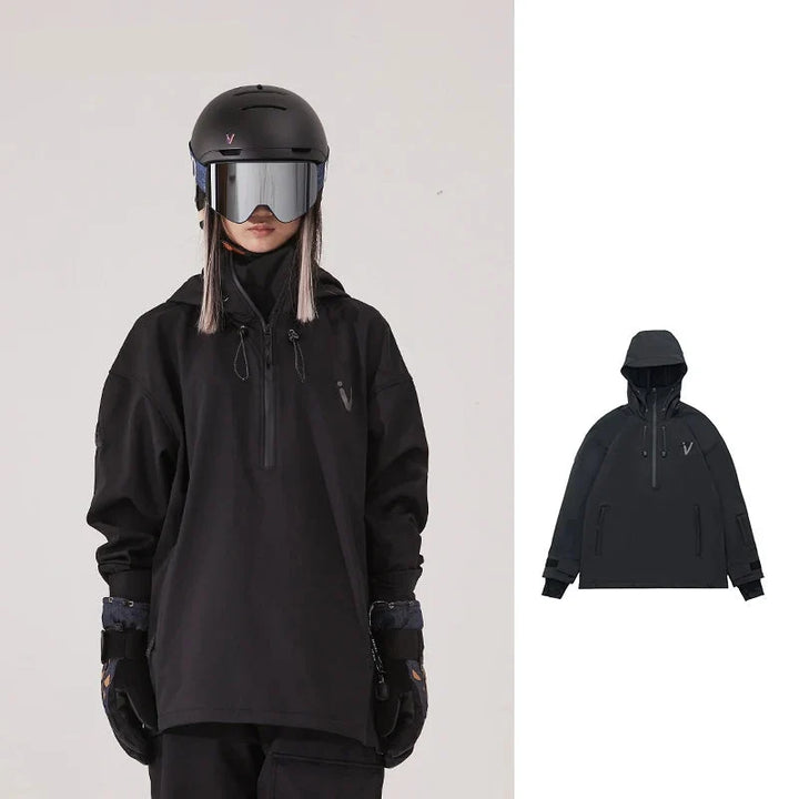 Unisex Half Zip Ski Jacket and Trousers | Anorak