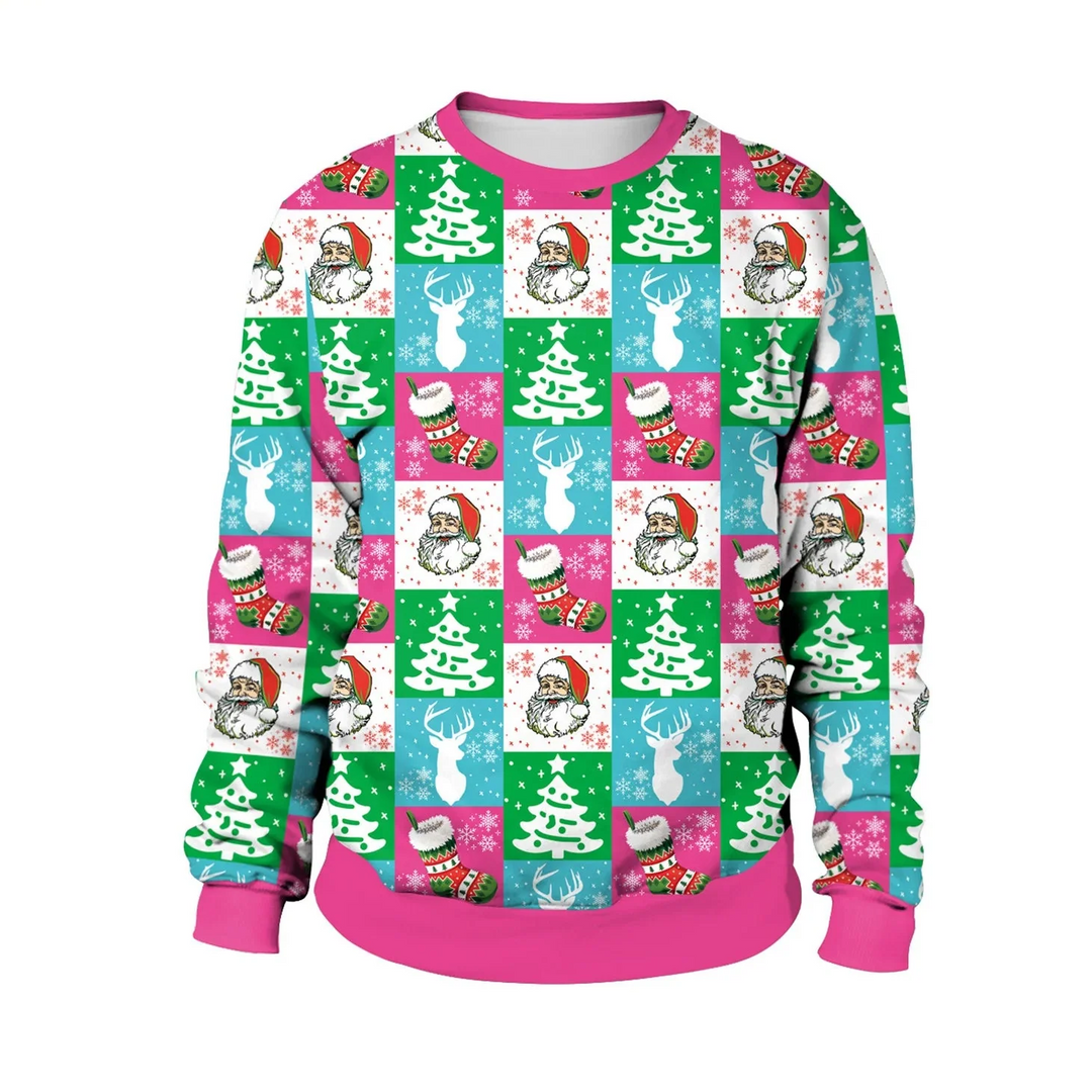 Men's Winter Round Neck Christmas Jumper | Long Sleeve