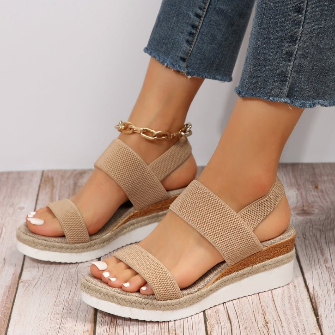 Women's Summer Wedge Heel Sandals | Orthopedic