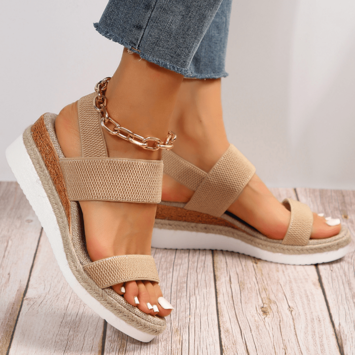 Women's Summer Wedge Heel Sandals | Orthopedic