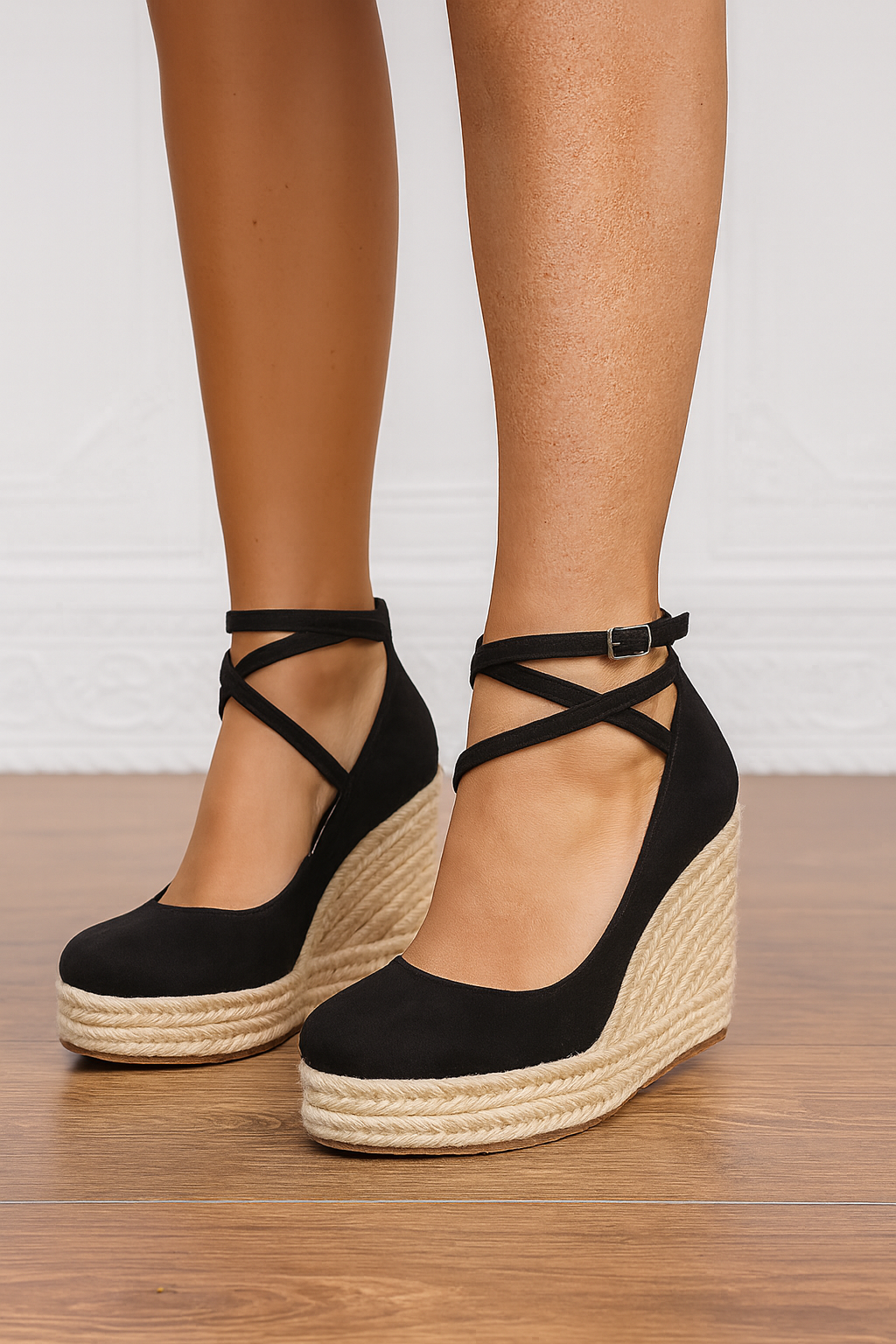 Women's Strappy Wedge Sandals | Adjustable Straps