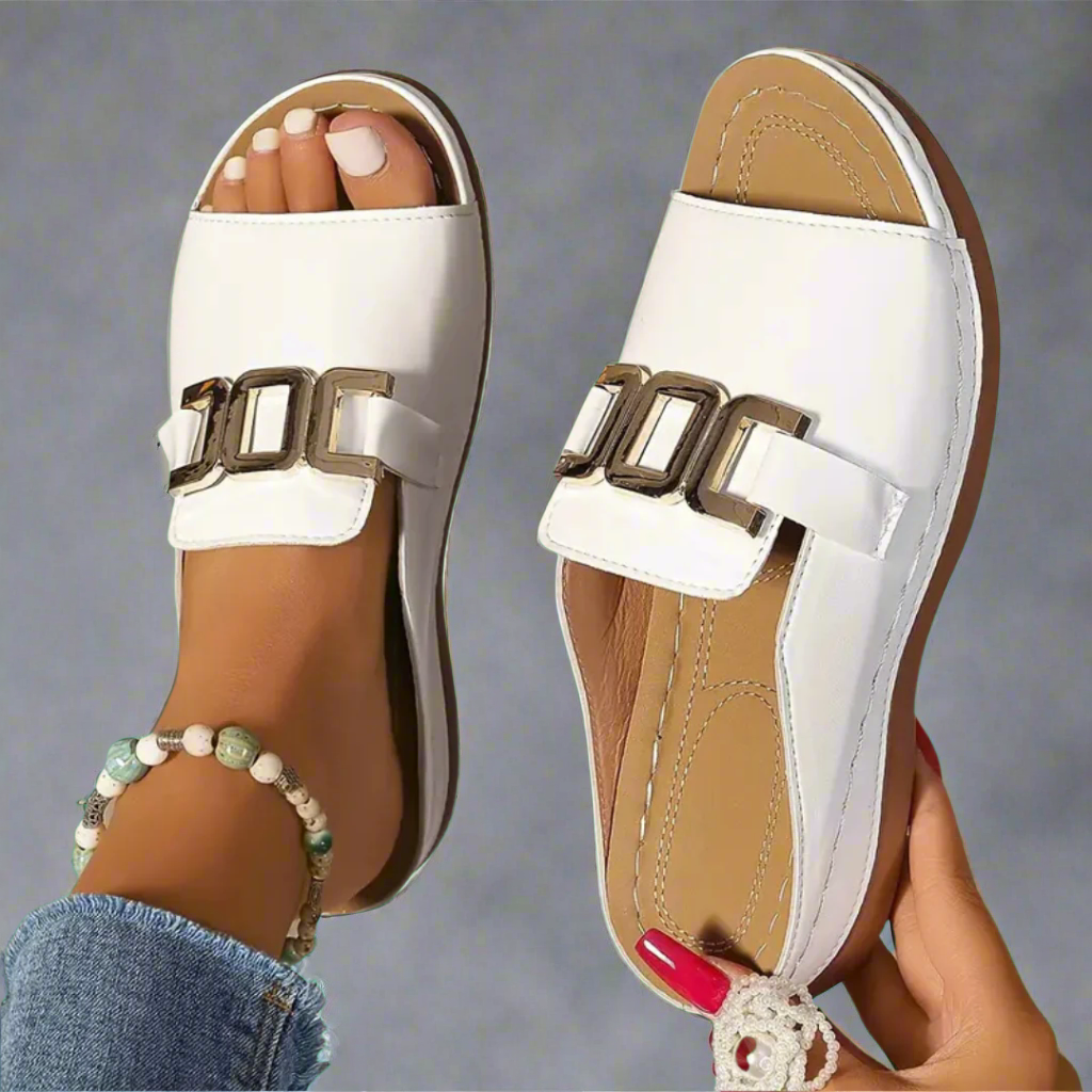 Women's Elegant Slip-On Sandals | Buckle