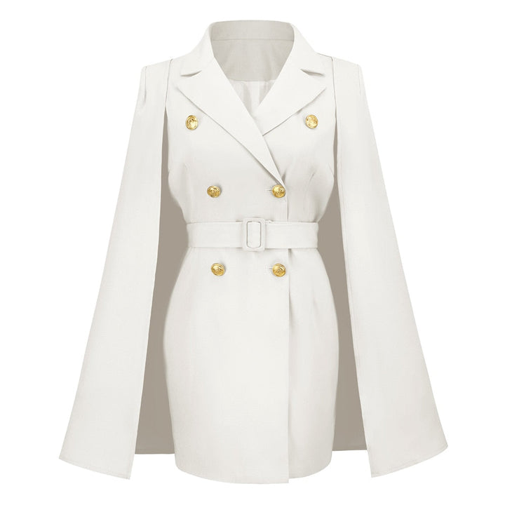 Women’s Cape Blazer Formal Dress | Mini