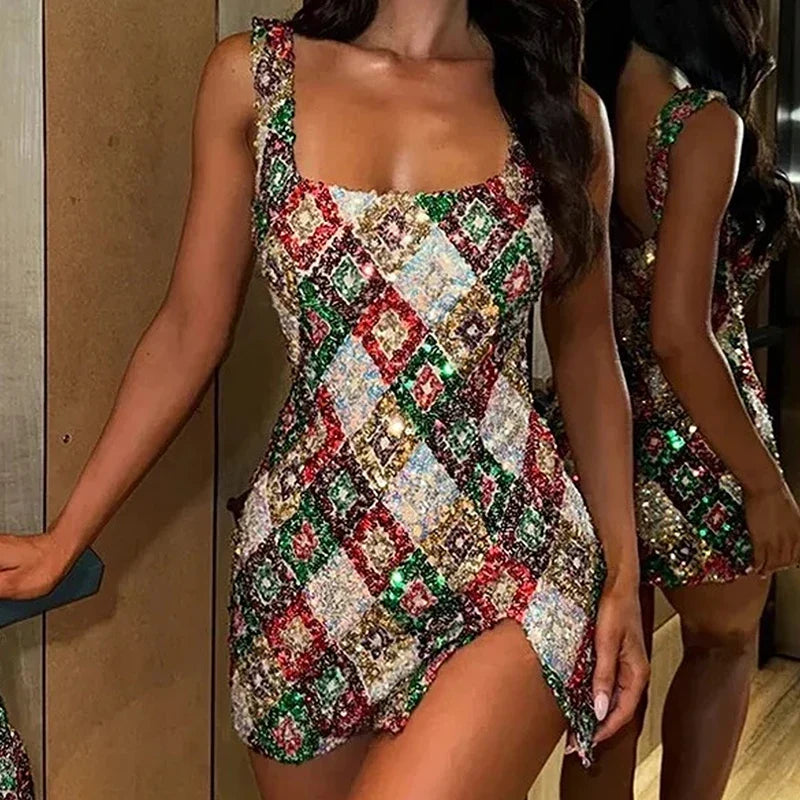 Women’s Sparkly Sequin Bodycon Dress or Skirt | Mini