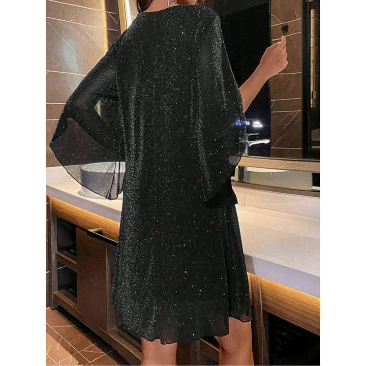 Women’s Sleeveless V Neck Party Dress | Mini