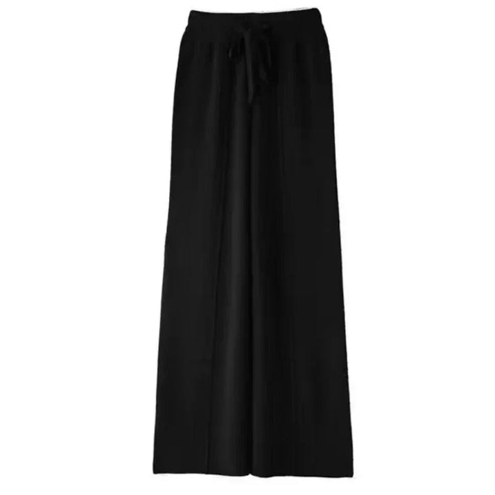 Women's Winter Wide Leg Trousers | Knitted