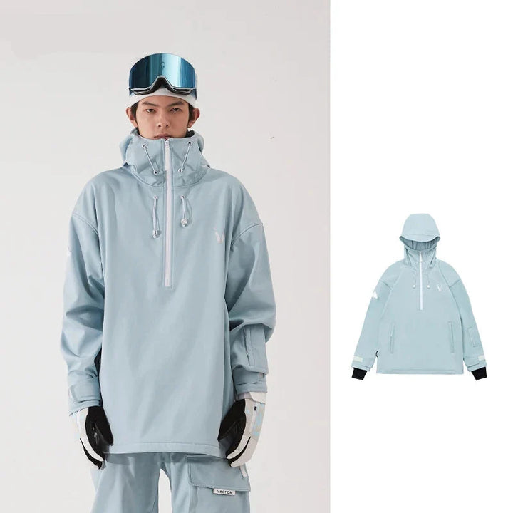 Unisex Half Zip Ski Jacket and Trousers | Anorak