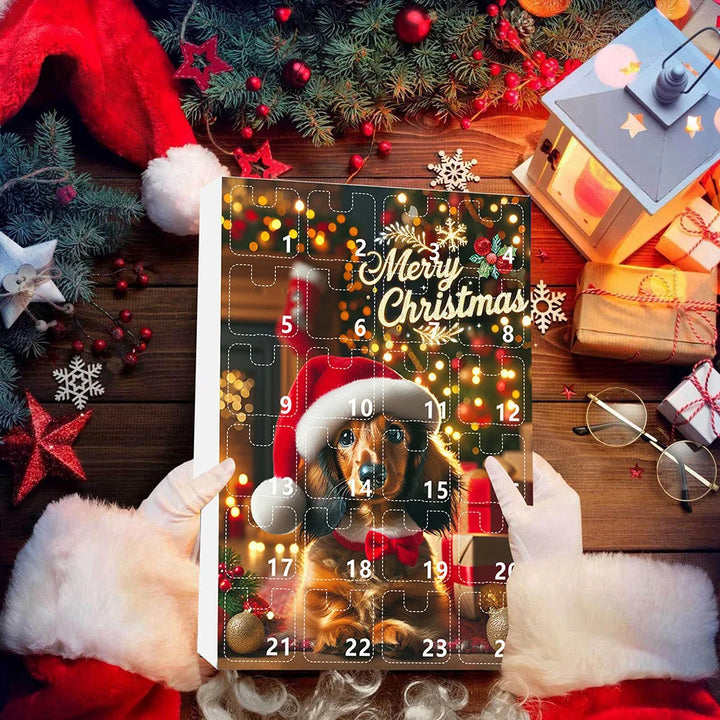 Dachshund Dog Advent Calendar 24 Days | Christmas