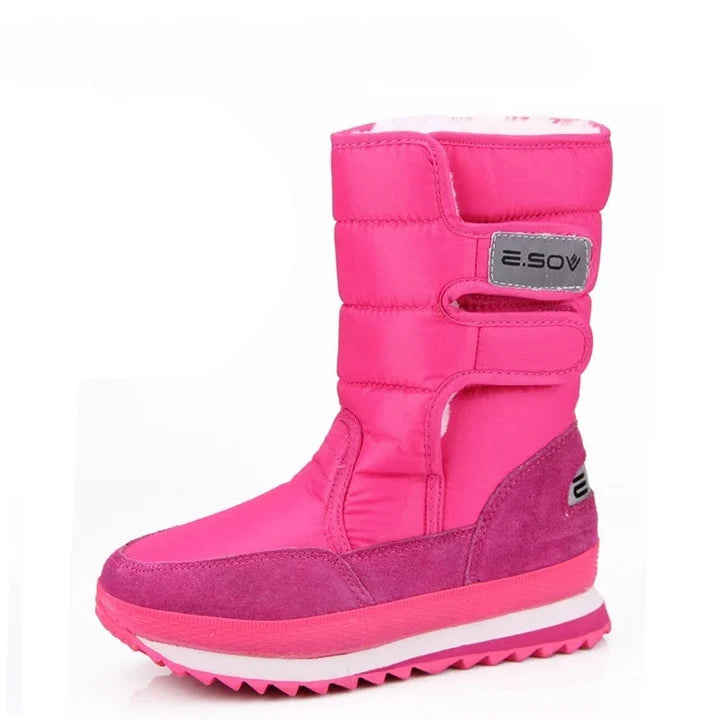 Women's Plush Winter Snow Boots | Fur
