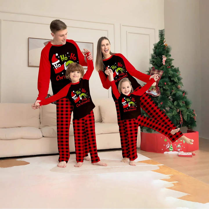 Matching Family Long Sleeve Christmas Pyjamas Set | Winter