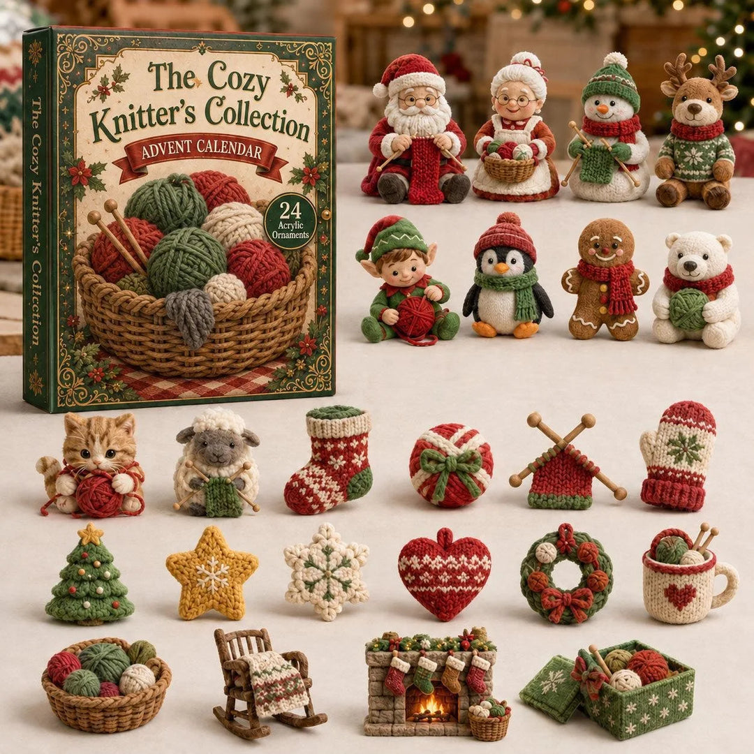 Advent Calendar With Miniature Decorations | Christmas