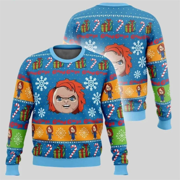 Unisex Funny Printed Christmas Jumper | Graphic