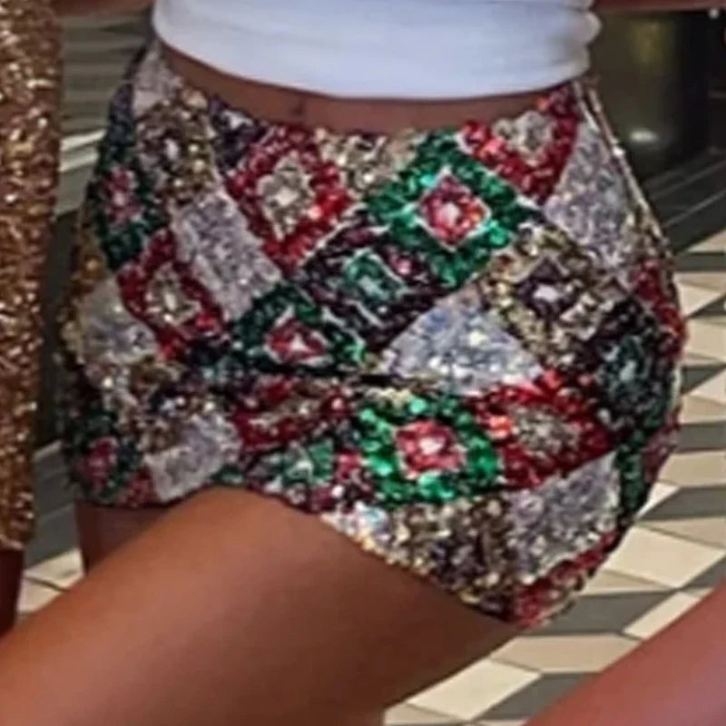 Women’s Sparkly Sequin Bodycon Dress or Skirt | Mini