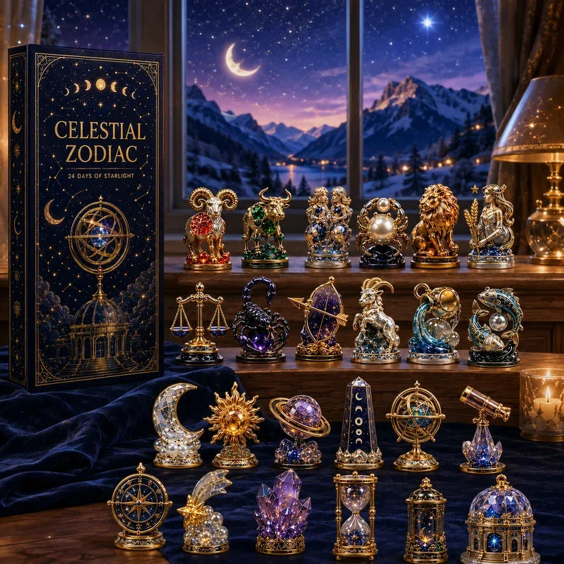 Advent Calendar With Animal And Decorations | Christmas