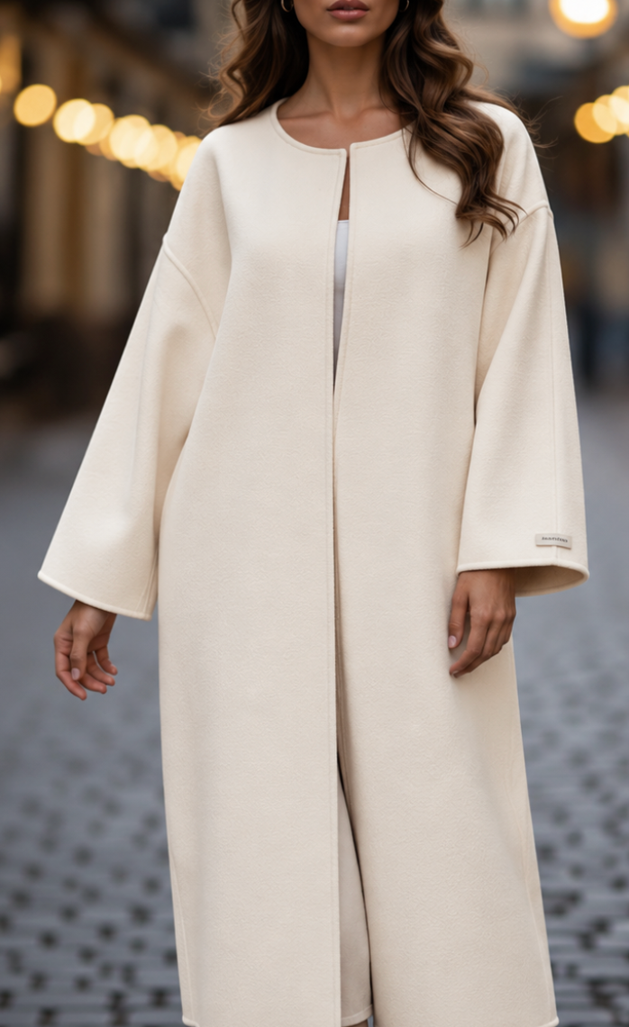 Women's Chic Oversized Coat | Longline