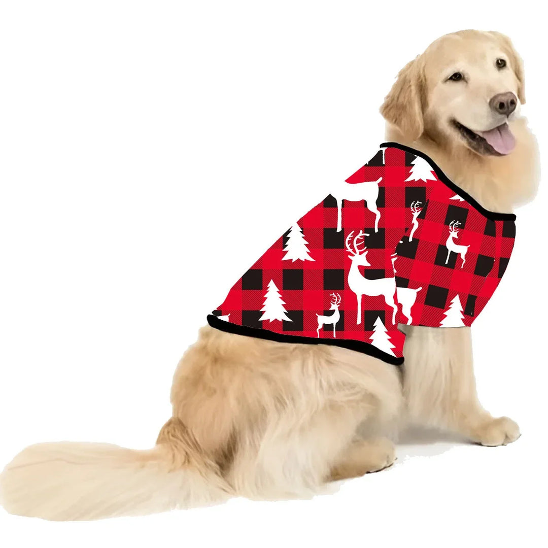 Family Winter Matching Printed Pajamas Set | Christmas