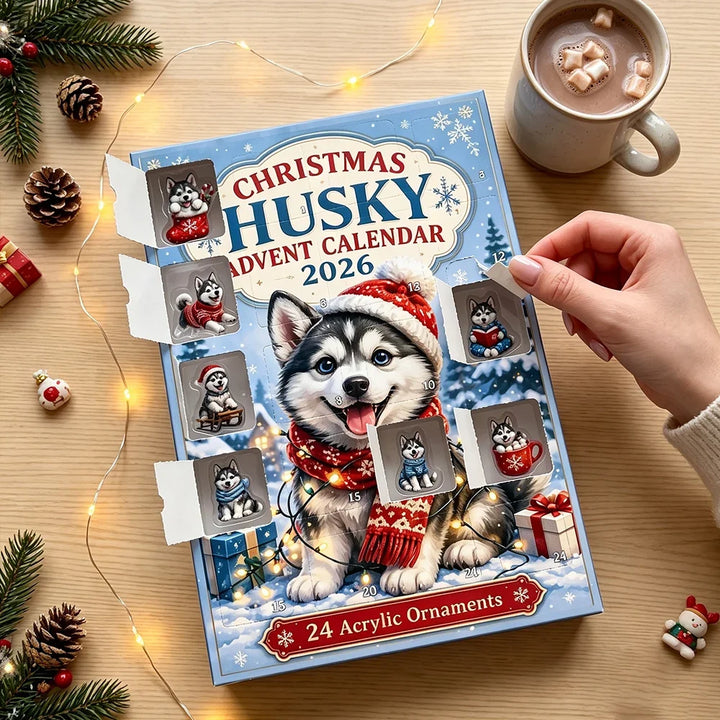 Husky Advent Calendar For Dog Lovers | Christmas