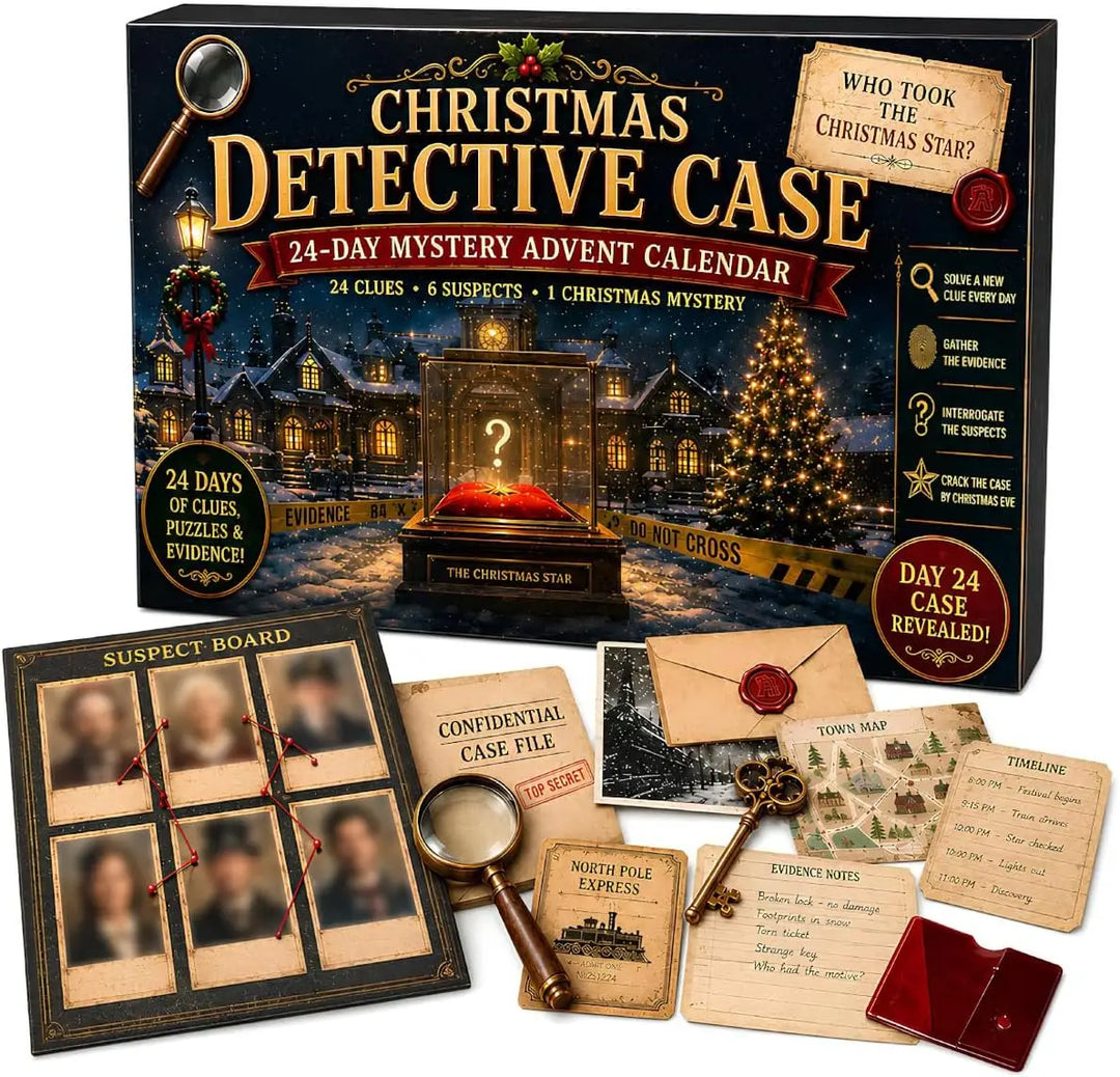 Christmas Mystery Puzzle Advent Calendar | 24 Days