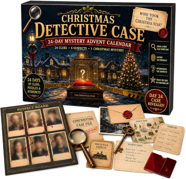 Christmas Mystery Puzzle Advent Calendar | 24 Days