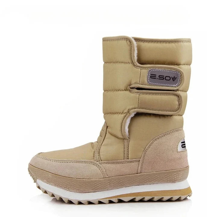 Women's Plush Winter Snow Boots | Fur