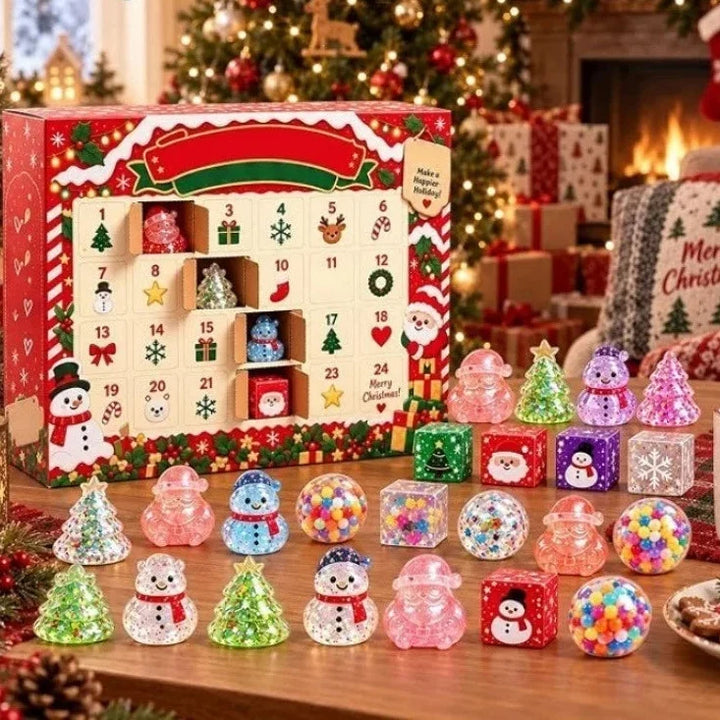Squishy Toy Advent Calendar 24 Days | Christmas