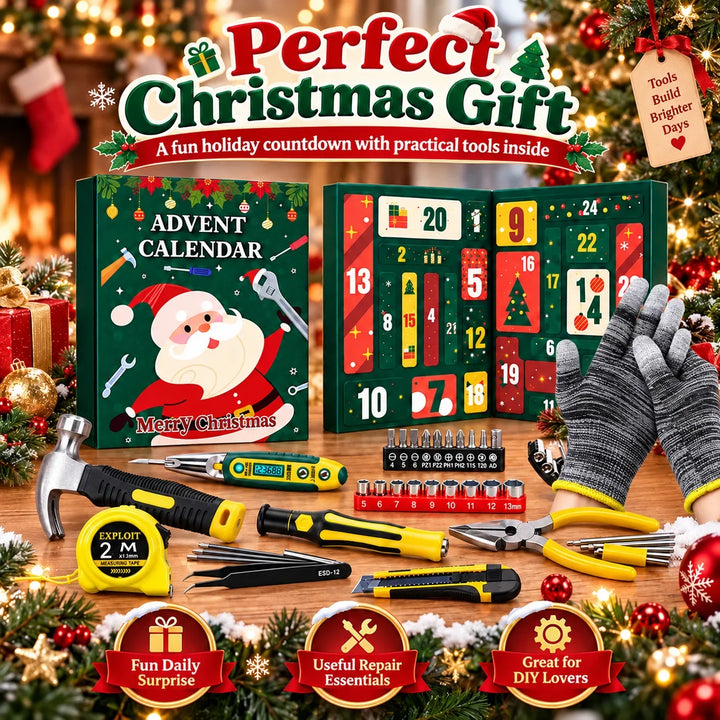 Christmas Tool Kit Advent Calendar | 24 Days