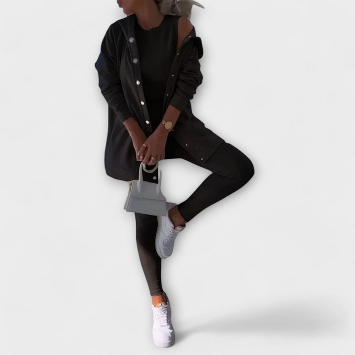 Women's Casual Cardigan Set | 3-Piece