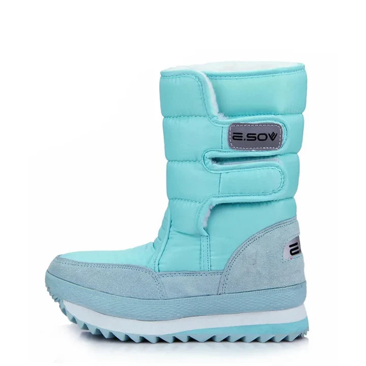 Women's Plush Winter Snow Boots | Fur