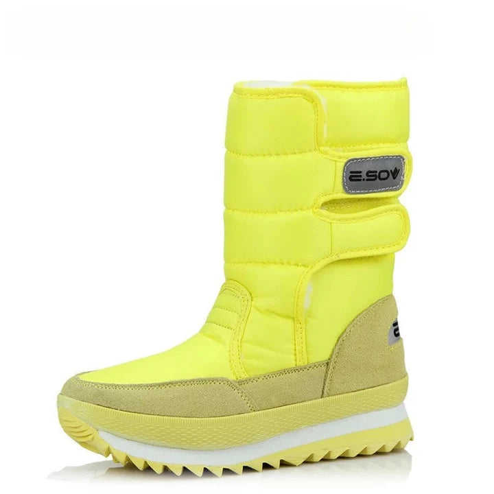 Women's Plush Winter Snow Boots | Fur