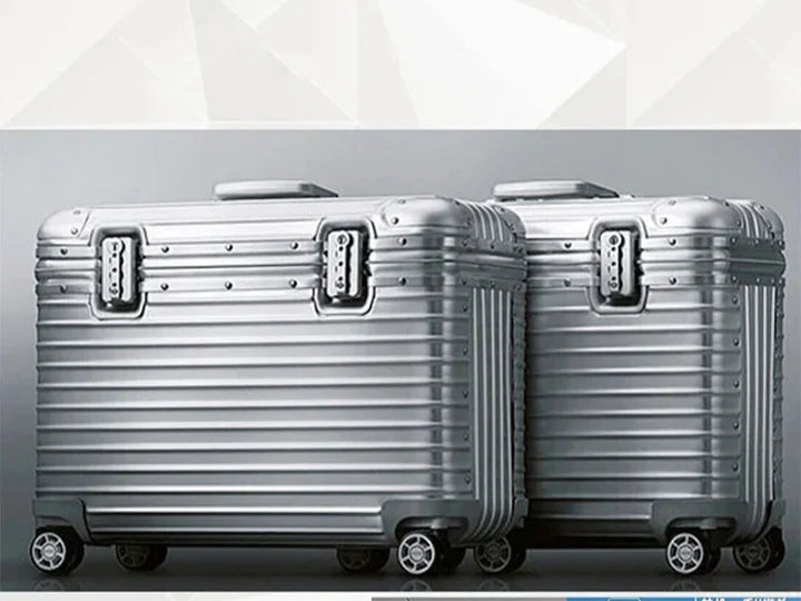 Hard Shell Suitcase With Wheels | Aluminium