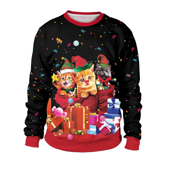 Men's Winter Round Neck Christmas Jumper | Long Sleeve