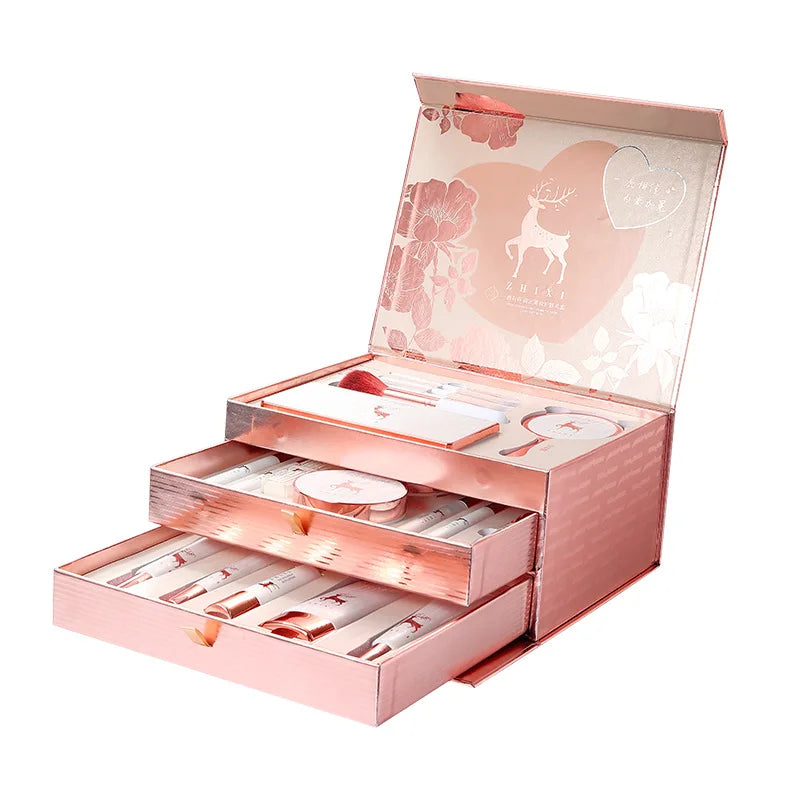 Makeup Box With Cosmetics For Women | Beauty