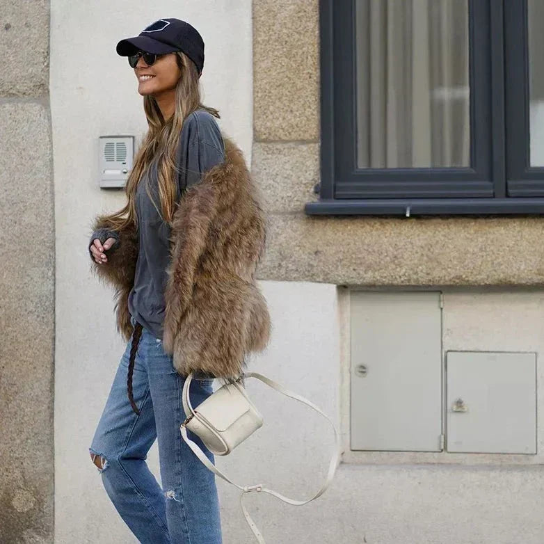 Women's Stylish Cropped Jacket | Casual