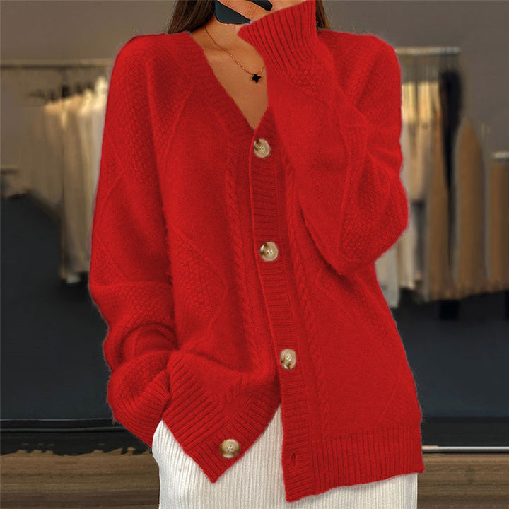 Women's Winter Long-Sleeved Cardigan | Stylish