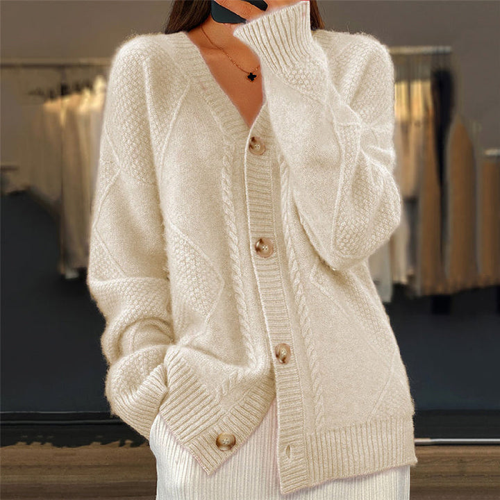 Women's Winter Long-Sleeved Cardigan | Stylish
