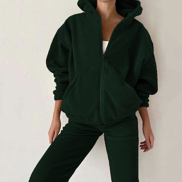 Women's Oversized Hoodie and Pants Set | Tracksuit