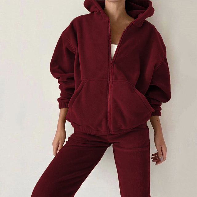Women's Oversized Hoodie and Pants Set | Tracksuit