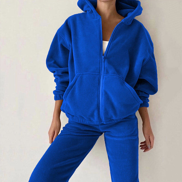Women's Oversized Hoodie and Pants Set | Tracksuit